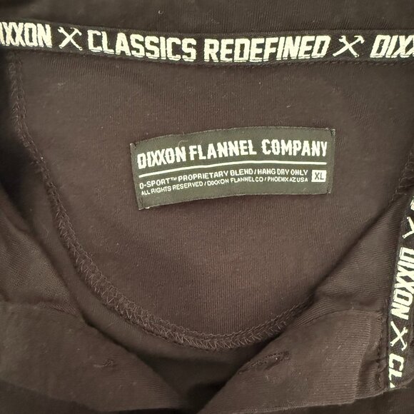 NEW Men's Dixxon Athletic Premium Polo Size XL Black - Picture 4 of 7